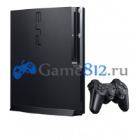 Sony Playstation 3 Slim 500 гб. + 60 отборных игр прошитые