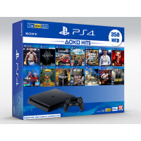 PS4 Slim прошитые + сотни игр в комплекте